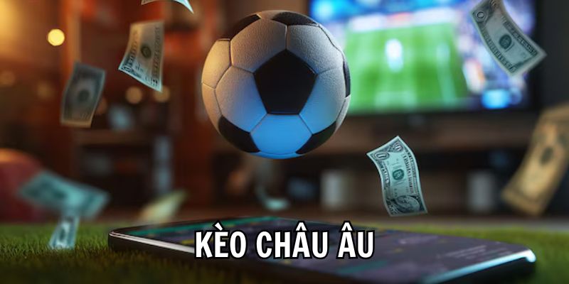 Bảng tỷ lệ kèo châu Âu hiển thị cửa 1X2 trong trận đấu bóng đá