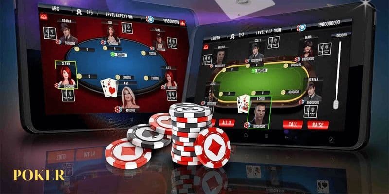 Poker Online – Bàn cược đông người chơi trong sảnh trực tuyến